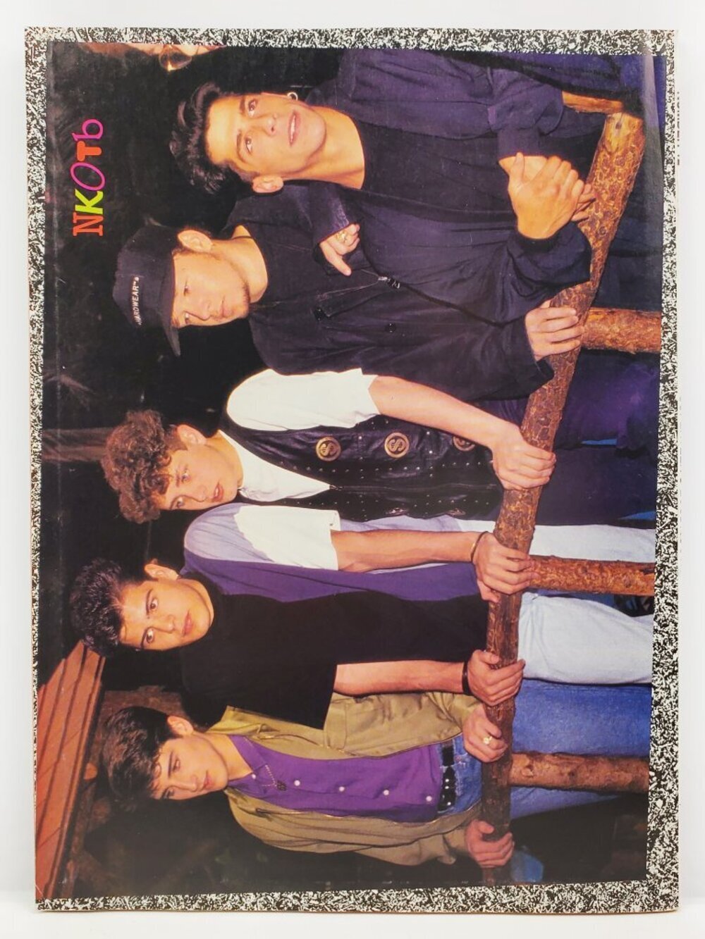 Super Teen Loud Mouth Magazine Vintage 1990 New Kids on Block NKOTB Calendar 90s - Picture 4 of 11